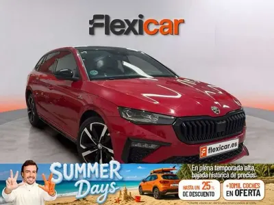Usado Skoda Scala Monte Carlo 150 CV (110 kW) 2024 Rojo Utilitario