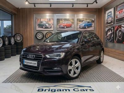 Usado Audi A3 Ambition 150 CV (110 kW) 2014 Marrón Berlina