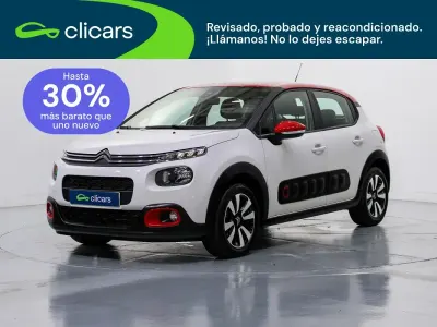 Usado Citroën C3 Feel 83 CV (61 kW) 2019 Blanco Utilitario