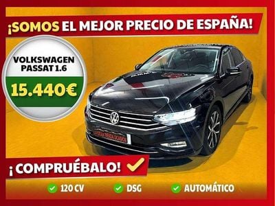 Usado VW Passat Executive 120 CV (88 kW) 2020 Negro Familiar