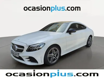Usado Mercedes C220 AMG 194 CV (142 kW) 2018 Blanco Coupe