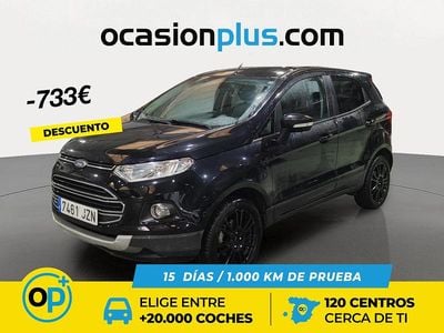 Negro Usado 2017 Ford Ecosport Titanium SUV | 9167 € (Precio justo)