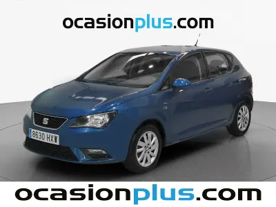 Usado Seat Ibiza Style 105 CV (77 kW) 2014 Azul Utilitario