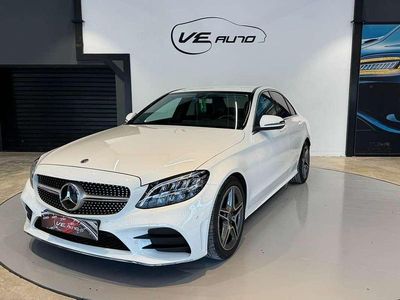 Usado Mercedes C200 184 CV (135 kW) 2019 Blanco Berlina