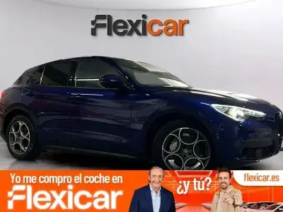 Usado Alfa Romeo Stelvio Sprint 160 CV (117 kW) 2022 Azul SUV