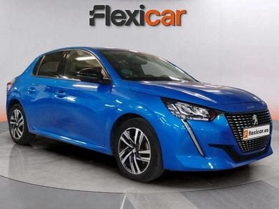 Usado Peugeot 208 Allure 101 CV (74 kW) 2023 Azul Utilitario