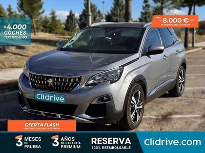 Usado Peugeot 3008 Allure 130 CV (95 kW) 2018 Gris / plata SUV