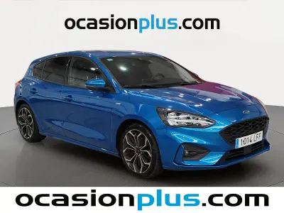 Usado Ford Focus ST-Line 125 CV (91 kW) 2020 Azul Utilitario