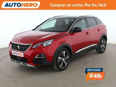 Usado Peugeot 3008 GT-line 131 CV (96 kW) 2020 Rojo SUV
