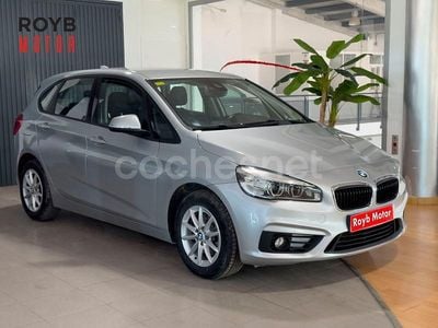 Usado BMW 218 Active Tourer 150 CV (110 kW) 2015 Gris / plata Monovolumen