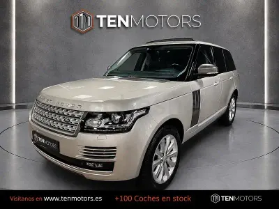 Usado Land Rover Range Rover Vogue 340 CV (250 kW) 2014 Gris / plata SUV