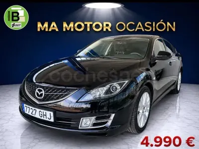 Usado Mazda 6 Active 140 CV (102 kW) 2008 Negro Berlina