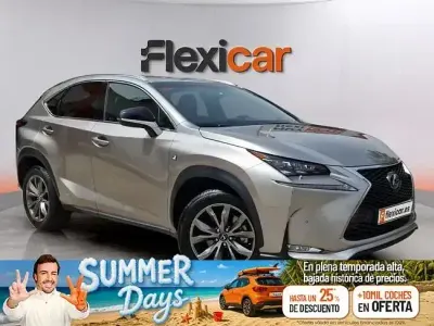 Usado Lexus NX300h Sport Line 197 CV (144 kW) 2016 Gris / plata SUV
