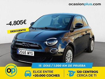 Negro Usado 2022 Fiat 500e Icon Utilitario | 12.290 € (Precio justo)
