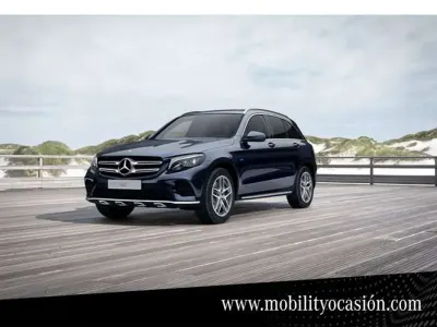 Usado Mercedes GLC350 320 CV (235 kW) 2016 Azul SUV