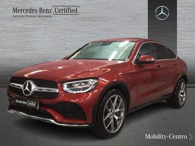 Rojo Usado 2022 Mercedes GLC200 SUV | 45.900 € (Precio justo)