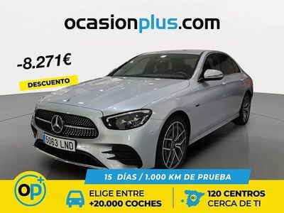 Usado Mercedes E300 320 CV (235 kW) 2021 Gris / plata Berlina