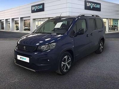 Usado Peugeot Rifter GT-line 131 CV (96 kW) 2021 Azul Monovolumen