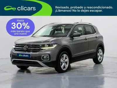 Usado VW T-Cross Sport 110 CV (80 kW) 2021 Gris / plata SUV