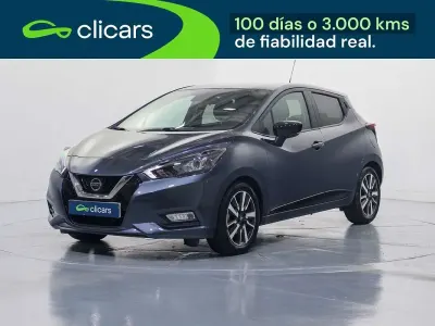 Usado Nissan Micra 92 CV (67 kW) 2021 Gris Utilitario