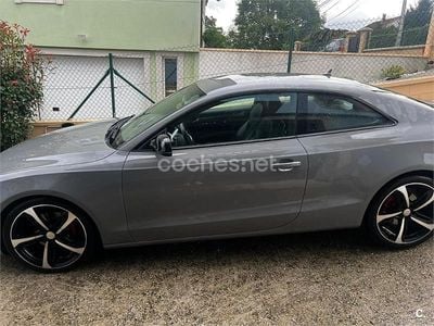 Usado Audi A5 190 CV (139 kW) 2009 Gris / plata Coupe