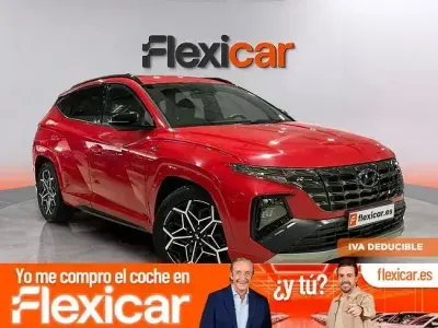 Usado Hyundai Tucson N Line 150 CV (110 kW) 2023 Rojo SUV