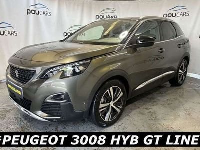 Usado Peugeot 3008 GT-line 225 CV (165 kW) 2020 Gris SUV