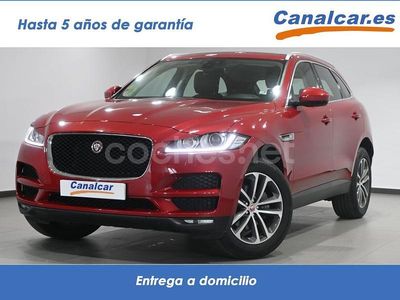 Usado Jaguar F-Pace Prestige 250 CV (183 kW) 2018 Rojo SUV