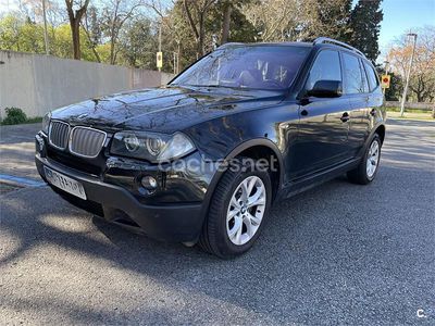 Usado BMW X3 177 CV (130 kW) 2009 Negro SUV