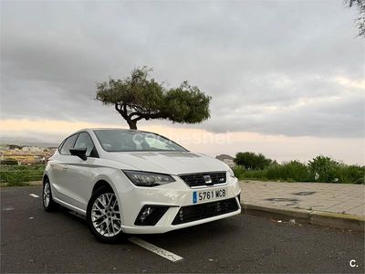Usado Seat Ibiza FR 110 CV (80 kW) 2022 Blanco Utilitario