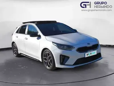 Brugt Kia Ceed GT-Line 160 HK (117 kW) 2022 Hvid Hatchback