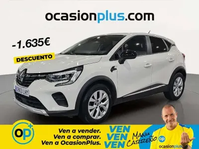 Usado Renault Captur Intens 131 CV (96 kW) 2020 Blanco SUV