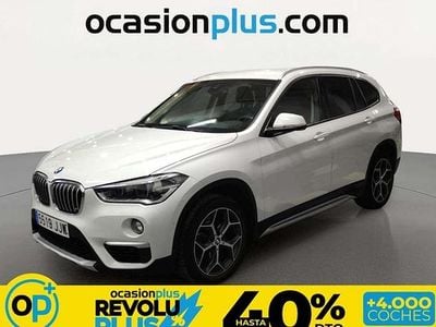 Usado BMW X1 150 CV (110 kW) 2015 Blanco SUV