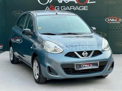 Gris / plata Usado 2015 Nissan Micra Tekna Berlina | 6490 € (Precio justo)
