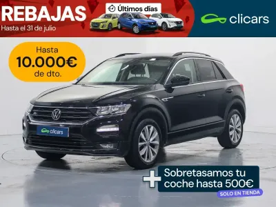Usado VW T-Roc Advance 110 CV (80 kW) 2022 Negro SUV