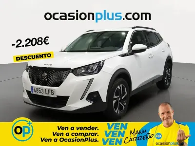 Usado Peugeot 2008 Allure 130 CV (95 kW) 2020 Blanco SUV