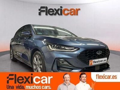 Azul Usado 2023 Ford Focus ST-Line Berlina | 18.490 € (Precio justo)