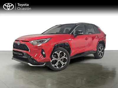 Usado Toyota RAV4 Hybrid Plus 306 CV (225 kW) 2021 Rojo SUV