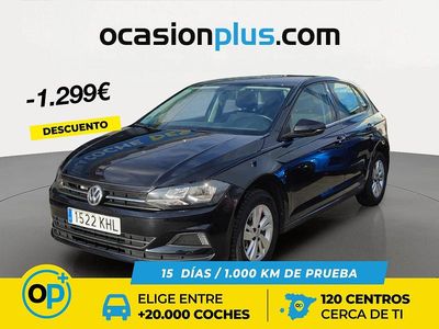 Usado VW Polo Advance 95 CV (69 kW) 2018 Negro Utilitario