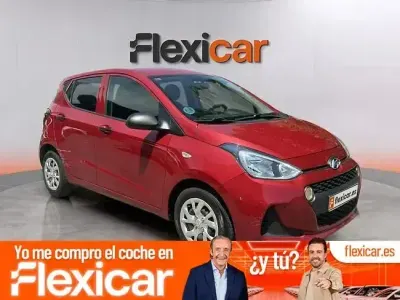 Usado Hyundai i10 GO! 66 CV (48 kW) 2018 Rojo Utilitario