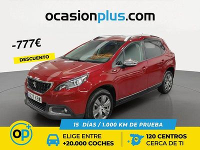 Usado Peugeot 2008 Style 110 CV (80 kW) 2017 Rojo SUV