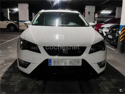 Usado Seat Leon ST FR 184 CV (135 kW) 2014 Blanco Familiar