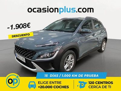 Usado Hyundai Kona 120 CV (88 kW) 2021 Verde SUV