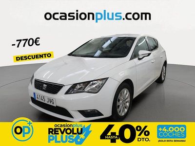 Usado Seat Leon Style 110 CV (80 kW) 2016 Blanco