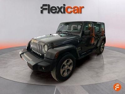 Usado Jeep Wrangler Sahara 200 CV (147 kW) 2017 Gris SUV