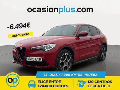 Usado Alfa Romeo Stelvio Sprint 200 CV (147 kW) 2022 Rojo SUV