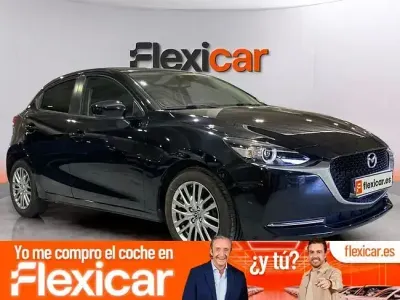 Usado Mazda 2 90 CV (66 kW) 2020 Negro Berlina