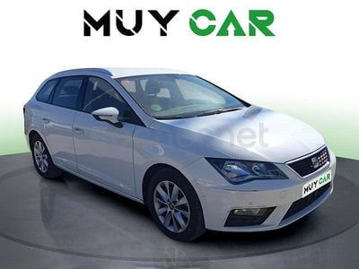 Usado Seat Leon Style 115 CV (84 kW) 2019 Blanco Familiar