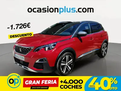 Usado Peugeot 3008 GT 180 CV (132 kW) 2018 Rojo SUV