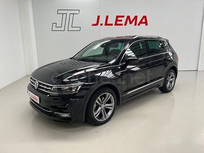 Usado VW Tiguan R-line 150 CV (110 kW) 2020 Negro SUV